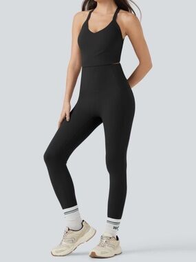 Halara UltraSculpt™ Training Jumpsuit with Shaping Control NEW Black sz small